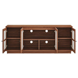 Capri 63" Wood Grain TV Console