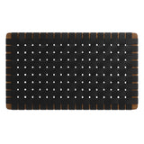 Sparta Weave Wall-Mount Twin Vegan Leather Headboard