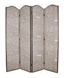 80 X 84 Tan Wood Galore Screen
