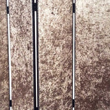 84 X 84 Bronze Wood &amp; Fabric Screen