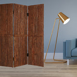 62" X 72" Brown Wood Tahoe Screen