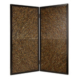63" X 84" Multi Color Wood Screen