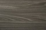41" Grey Mdf Glass And Veneer Mirror