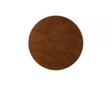 24" Brown Solid Wood Round End Table