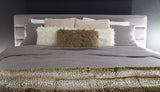 Brown Faux Fur Animal Print Plush Throw