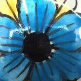 1.5" X 1.5" X 1.5" Blue Black And Yellow Knobs 8 Pack