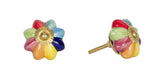 1.5" X 1.5" X 1.5" Green Blue Red And Yellow Knobs 12 Pack