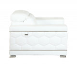 29" To 38" White Sturdy Chair