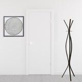 12" X 18" X 72" Cappuccino Metal Coat Rack