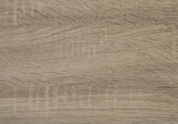 22" Deep Taupe End Table With Shelf
