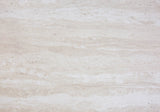 24" Gold And Beige Marble Rectangular End Table With Drawer