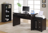 48" Brown Wood Bookcase