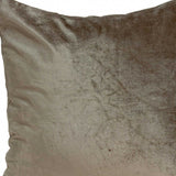 20" X 7" X 20" Transitional Dark Blue Solid Pillow Cover With Poly Insert