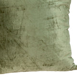 20" X 7" X 20" Transitional Orange Solid Pillow Cover With Poly Insert