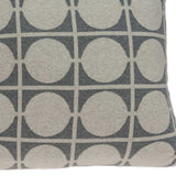 Crossover White &amp; Black Pillow