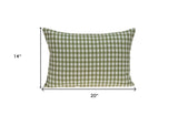 20" X 7" X 20" Cool Transitional Tan Cotton Pillow Cover With Poly Insert