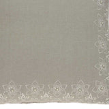 20" X 7" X 20" Transitional Gray Cotton Accent Pillow Cover With Poly Insert