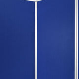 Green Rolling Three Panel Room Divider Screen