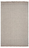 8'X10' Oatmeal Beige Hand Woven Herringbone Indoor Area Rug