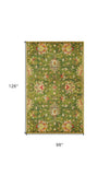 8' X 10' 6 Wool Red Area Rug