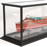 14" X 37.5" X 15" Display Case For Speed Boat