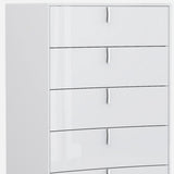 31 X 16" X 44" White Chest