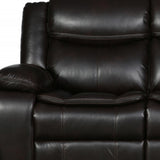 42" Gray Reclining Chair