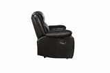 42" Brown Reclining Chair