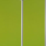 212 X 1 X 71 Green Metal 6 Panel Screen