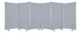 212 X 1 X 71 Metal Grey 6 Panel Screen