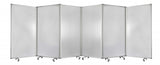 212 X 1 X 71 Clear Metal 6 Panel Resilient Screen