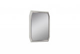 Taupe Octagon Accent Glass Mirror