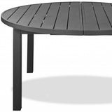 Set Of 4 Gray Stacking Aluminum Armless Chairs