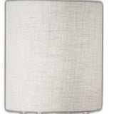 63" Column Floor Lamp With White Drum Shade