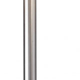 61" Two Light Traditional Shaped Floor Lamp With White Drum Shade