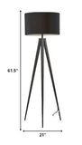 Treble Natural Wood Table Lamp