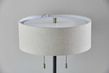 Sci Fi Two Pull Black Metal Table Lamp