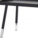 Contemporary Sleek Black Coffee Table