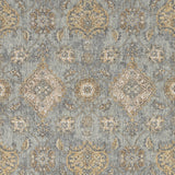9'X13' Sage Green Machine Woven Vintage Traditional Indoor Area Rug