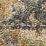3'X5' Coffee Brown Machine Woven Floral Medallion Indoor Area Rug