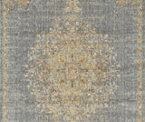 91 X 130 Slate Grey Wool Rug