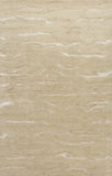 5'X7' Beige Blue Hand Tufted Abstract Indoor Area Rug
