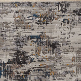 90 X 114 Ivory Polyester Rug