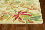 90 X 90 Ivory Wool Rug