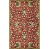 3' X 5' Sienna Medallion Vines Wool Rug