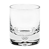 4 Pc Set Single Old Fashioned Lead Free Crystal Scotch Glass 6 Oz