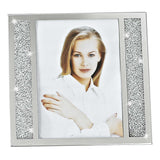 5 X 7 Silver Crystalized Picture Frame
