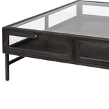 33" White And Gold Genuine Marble And Metal Hexagon Coffee Table