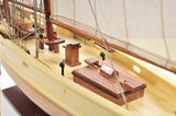Sailboat Model With Solid Wood Base