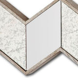 14" Natural Novelty Framed Accent Mirror